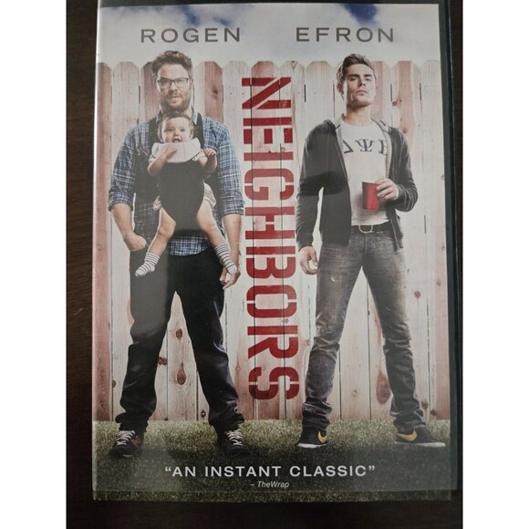 Neighbors DVD Starring Seth Rogen & Zac Efron - Picture 1 of 2